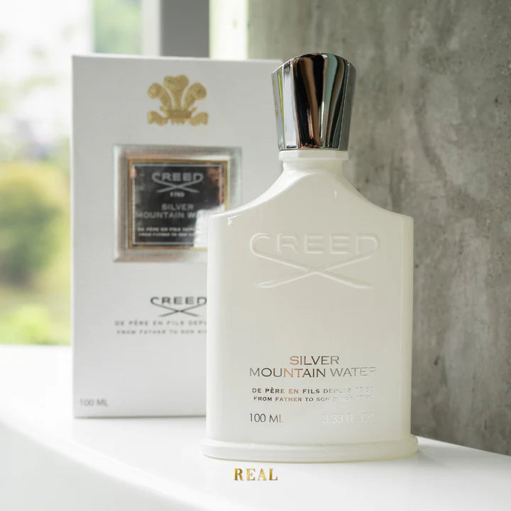 Creed silver mountain water | Incluye perfumero de obsequio